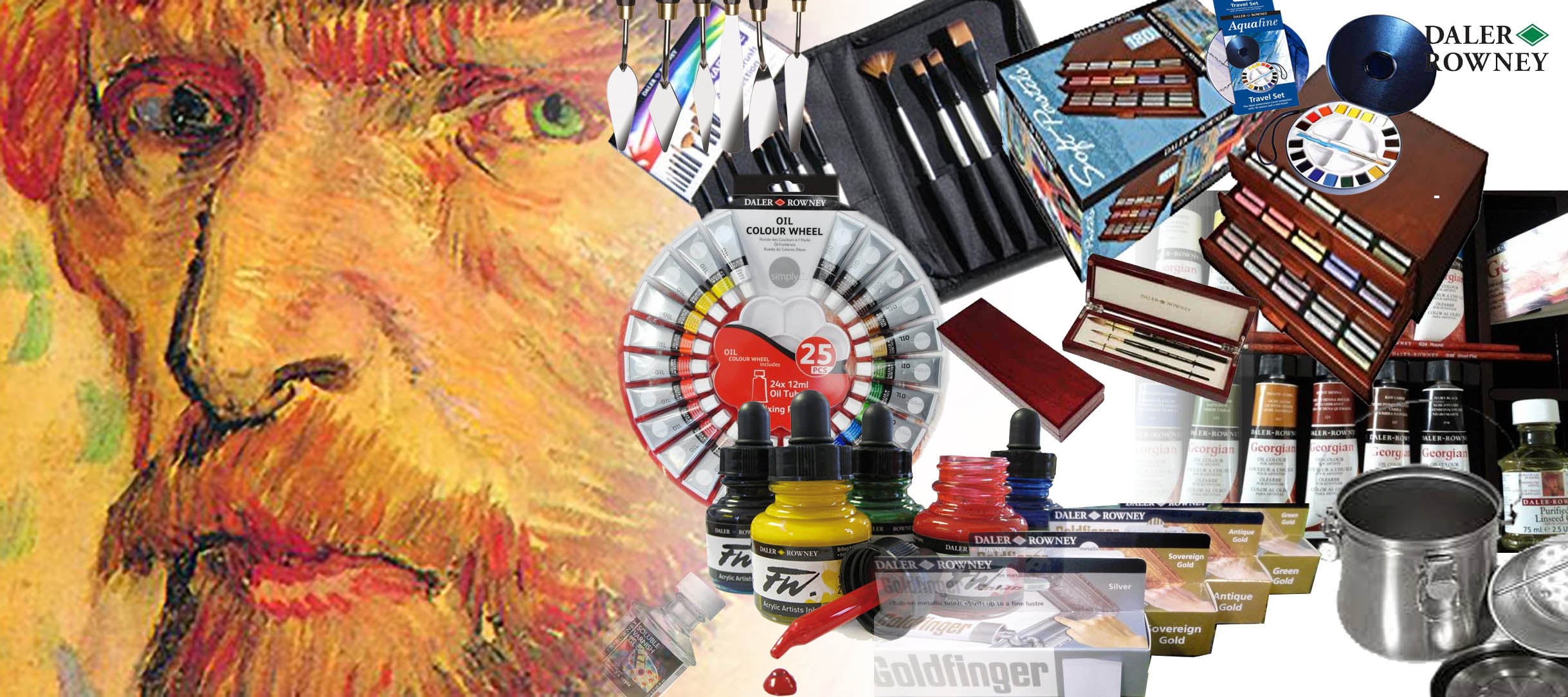 Une gamme de produits pour artiste daler rowney